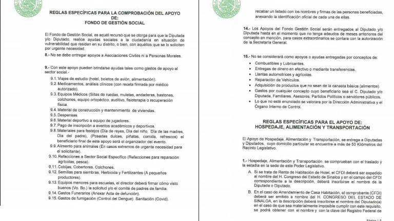 Datemex comprobó con los documentos proporcionados por Villegas Lobo para la comprobación de gastos.
