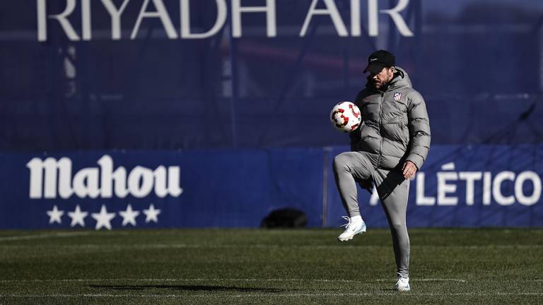 Diego Simeone buscará meter al Atlético de Madrid a semifinales de la Copa del Rey.