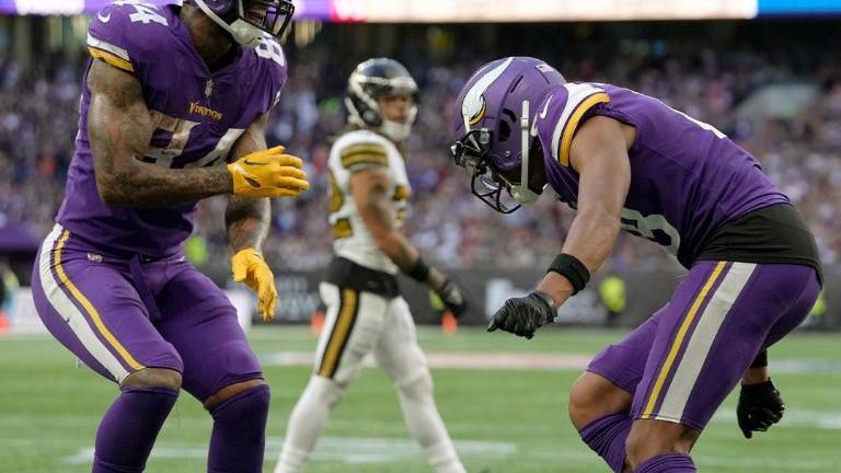 Los Vikings superaron a los Saints en Londres.