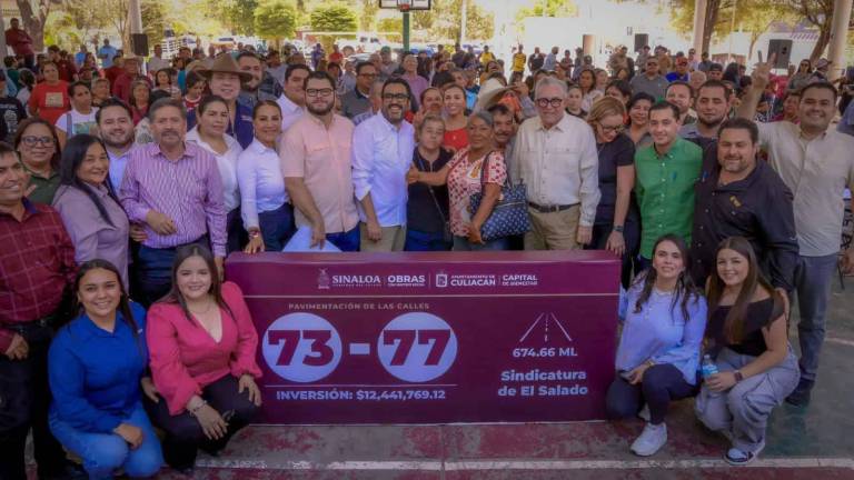 La inversión para esta obra asciende a los 56 millones 848 mil 284.12 pesos.