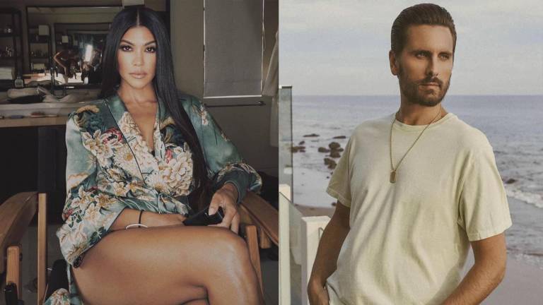 Kourtney Kardashian y Scott Disick.