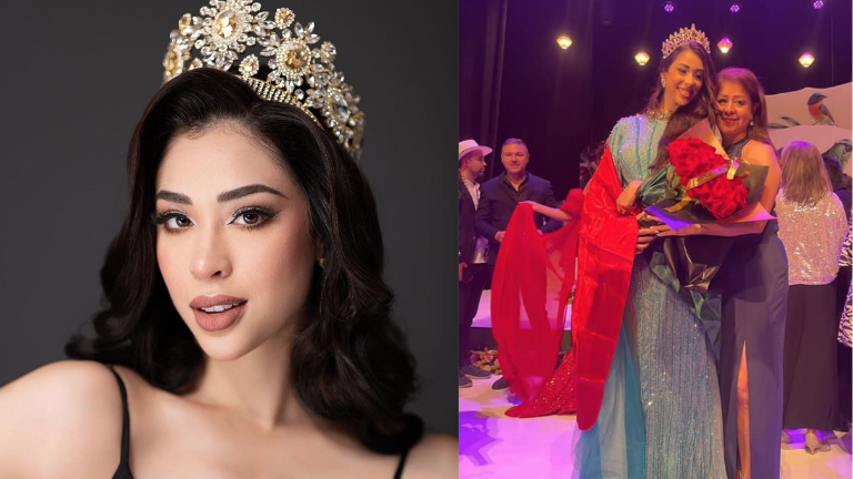 La joven mazatleca obtiene el título de tercera princesa.