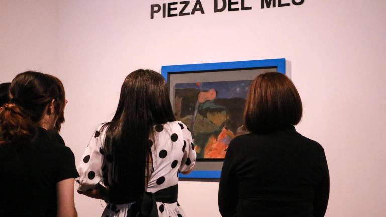 Presentan Paisaje de Michoacán como Pieza del Mes en el MASIN