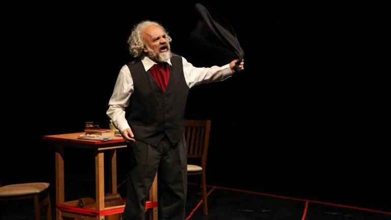 Rodolfo Arriaga, en el monólogo ‘Marx en el Soho’
