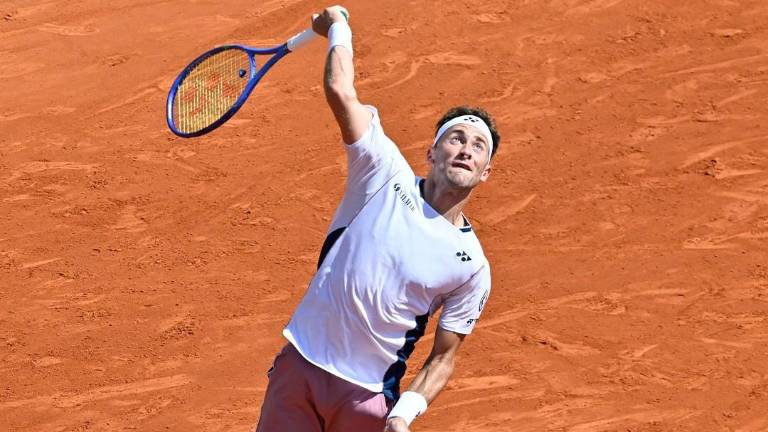 Casper Ruud logró solventar con un sólido triunfo su primer encuentro del Barcelona Open Banc Sabadell-Trofeo Conde de Godó.