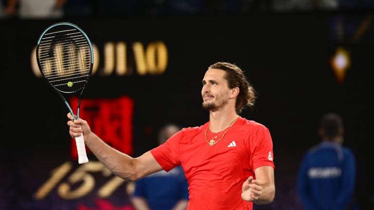 El alemán Alexander Zverev pasa sin grandes problemas la primera ronda del Abierto de Australia.