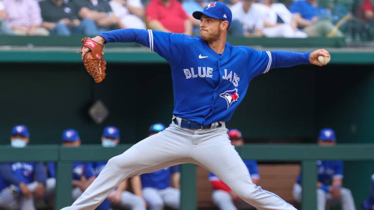 Steven Matz lució dominante en su debut con los Azulejos de Toronto.
