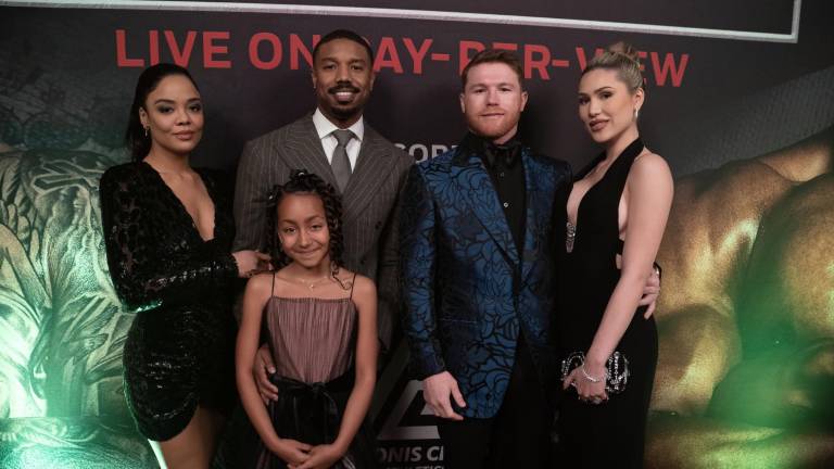 Saúl ‘Canelo’ Álvarez tuvo una aparición especial en la tercera entrega de Creed.