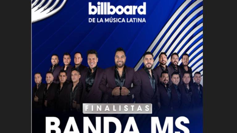 Banda MS está nominada en los premios Billboard de la Música Latina.