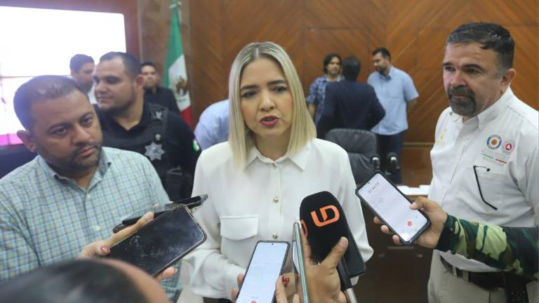Estrella Palacios Domínguez, Alcaldesa de Mazatlán, habla de los operativos para las fiestas patrias.