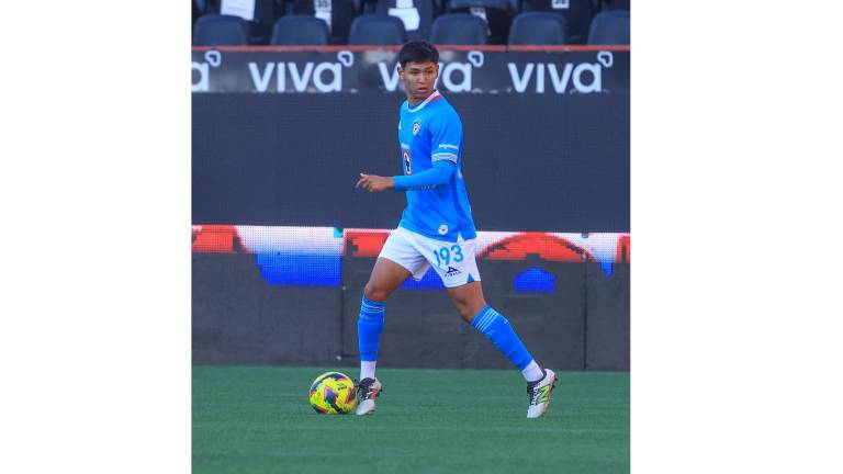Jaziel Mendoza buscará consolidarse en el primer equipo de Cruz Azul.
