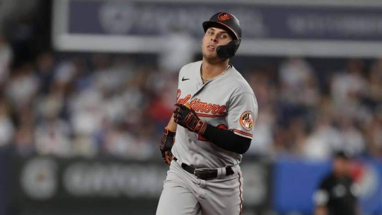 Ramón Urías conectó cuadrangular en Yankee Stadium.