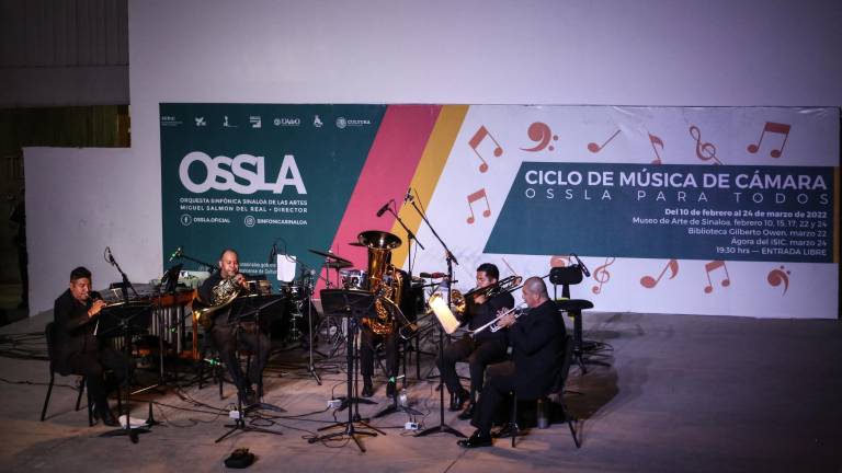 Ensamble de metales Culiacán Brass Quintet.