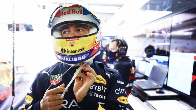 El piloto mexicano Sergio “Checo” Pérez.