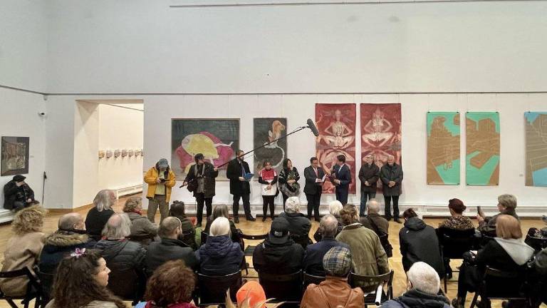 Autoridades de Polonia y representantes del Isic inauguran la exposición