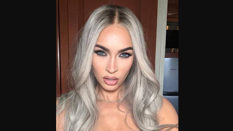 Megan Fox luce un nuevo look.