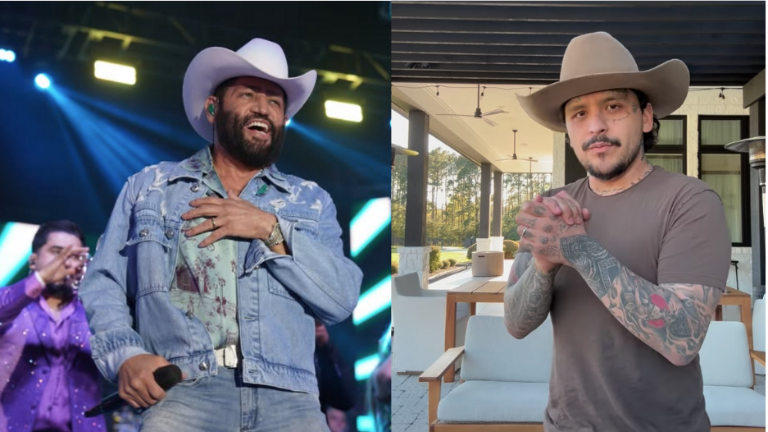 Pancho Barraza y Christian Nodal.