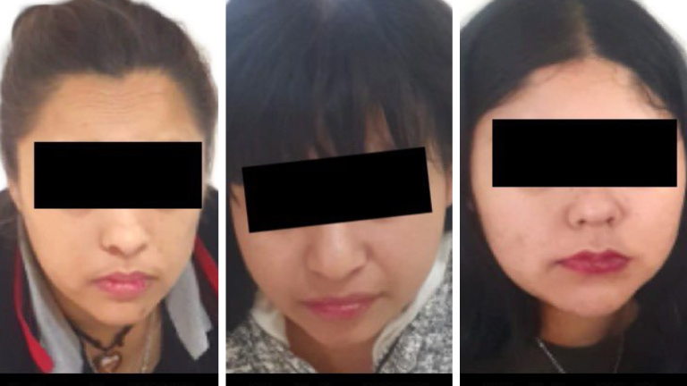 Las tres mujeres fueron detenidas durante un cateo realizado en Mocorito.