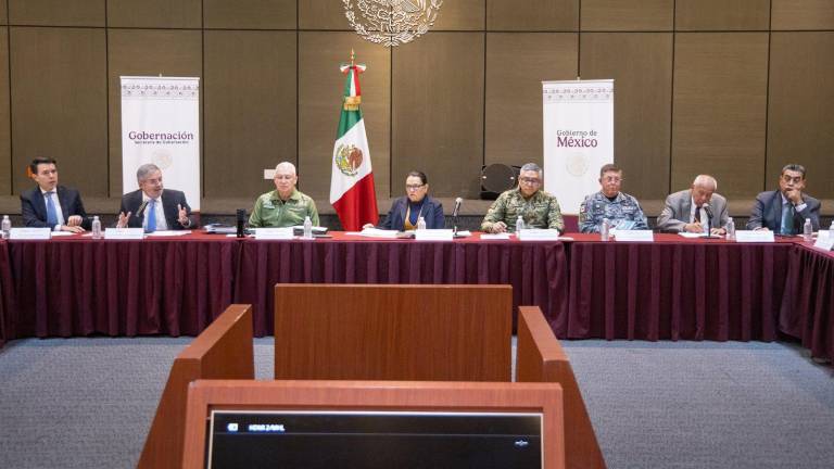 Reunión privada del Gabinete federal convocada por la titular de la Secretaría de Gobernación, Rosa Icela Rodríguez Velázquez.