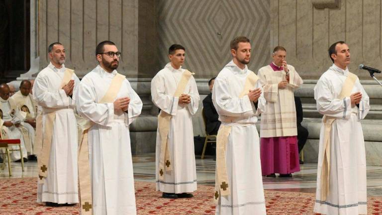 Once nuevos presbíteros fueron ordenados para la Diócesis de Roma.