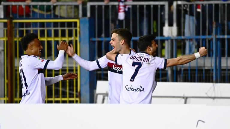 El Bolonia dio un paso importante en sus aspiraciones por llegar a la final de la Copa Italia.