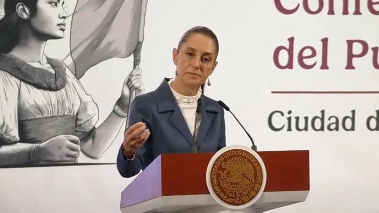 La Presidenta Claudia Sheinbaum Pardo señala que la CNTE no acudió a una cita que tenían con ella el 8 de mayo.