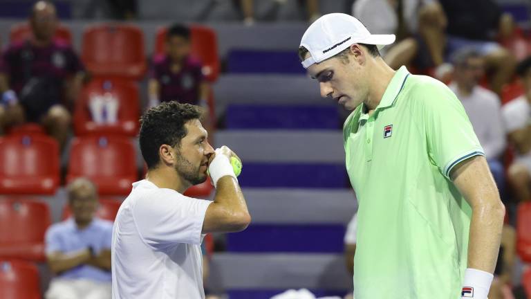 Hans Hach Verdugo y John Isner no pueden pasar de la primera ronda.