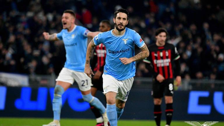 Luis Alberto anotó uno de los cuatro goles de la Lazio.