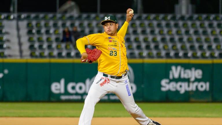 Fabián Cota acepta dos hits en seis entradas.