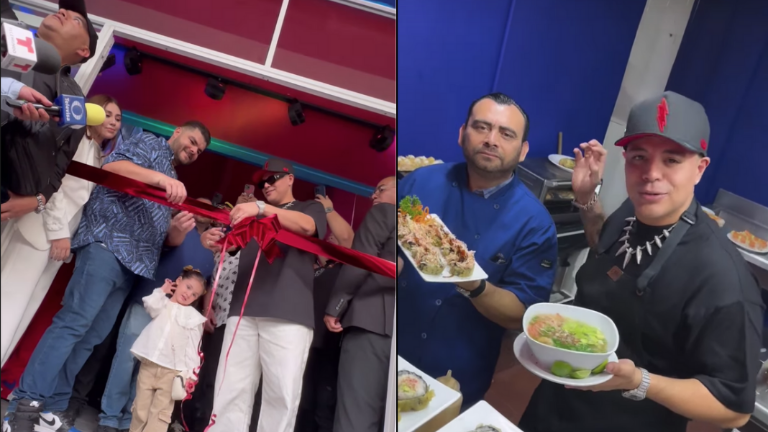 Eduin Caz incursiona en el negocio de la gastronomía con su propio restaurante.
