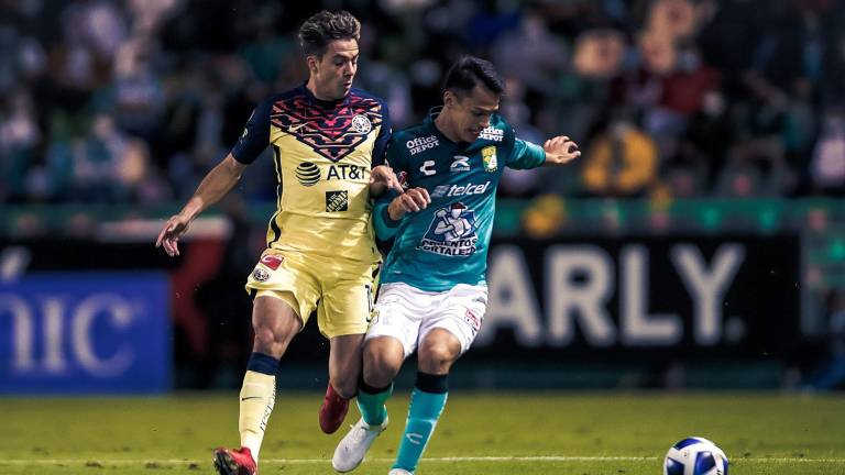 América y León igualan a un tanto.