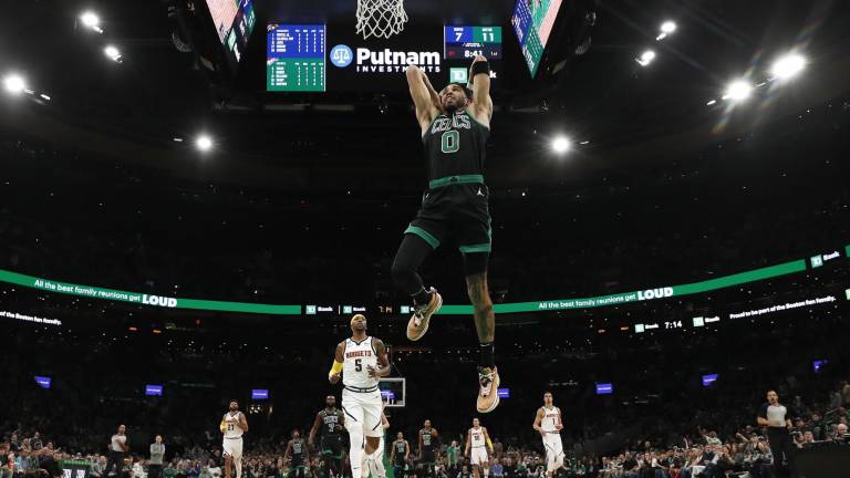 Jayson Tatum dejó la vara muy alta.