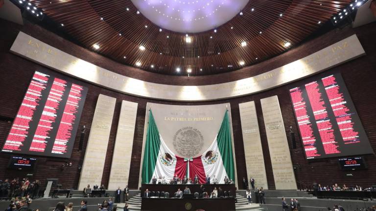 Sesión de la Cámara de Diputados donde se aprobaron cambios a la Constitución para el tema de pensiones.