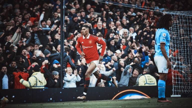Marcus Rashford marcó el gol de la victoria ante Manchester City.