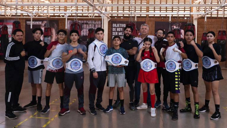 Los pugilistas brindaron grandes resultados.