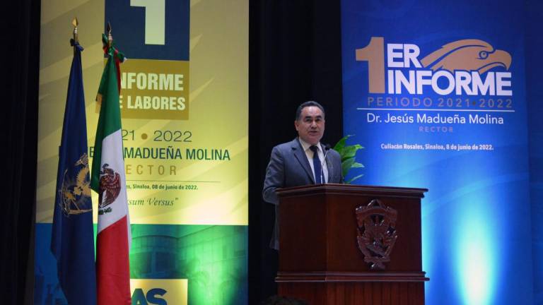 Rinde el Rector su Primer Informe de Labores al frente de la UAS