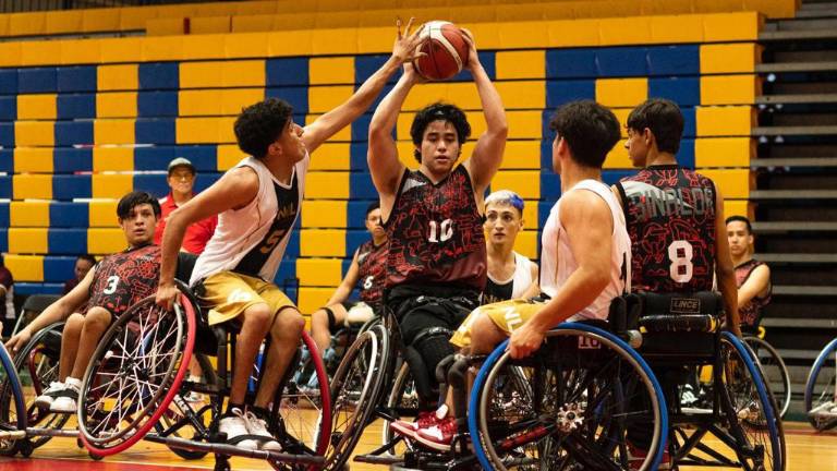 La Selección de Sinaloa de Baloncesto sobre Silla de Ruedas va por el metal dorado en los Paranacionales.