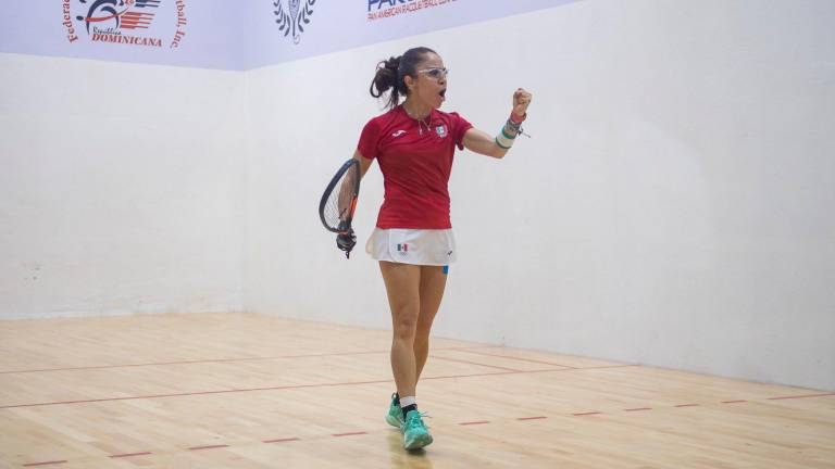 Paola Longoria logra su tercera presea dorada en San Salvador 2023.