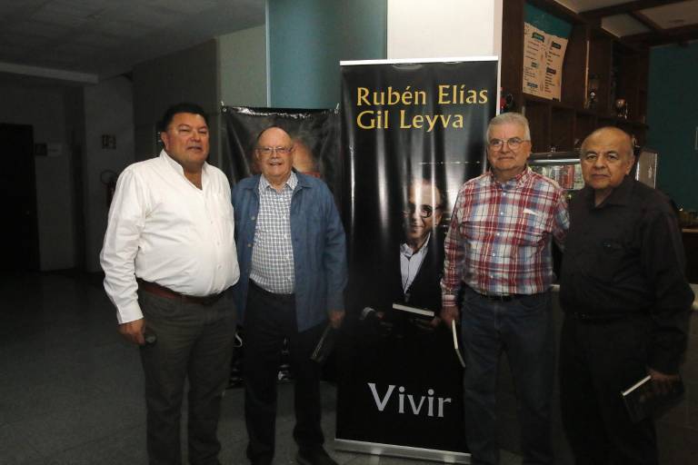 Comparte Rubén Elías Gil Leyva sus memorias