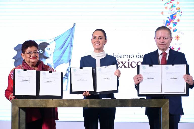 Sheinbaum envía tres iniciativas de leyes secundarias para reforma judicial
