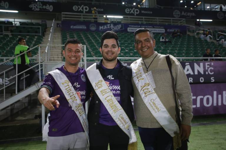 La monarquía del Carnaval 2023, invitada de honor del Mazatlán FC