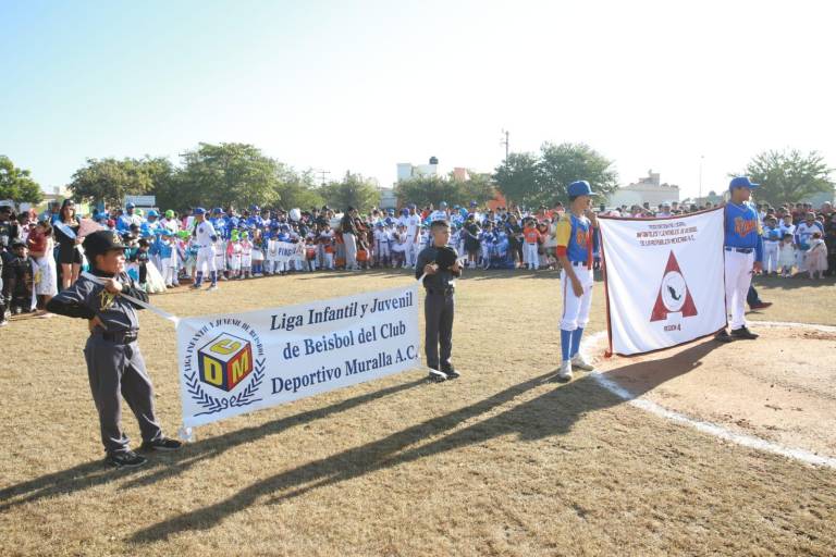 Lista la apertura de Liga Muralla de Beisbol