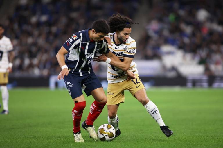 Rayados vence a Pumas con gol de Sergio Canales