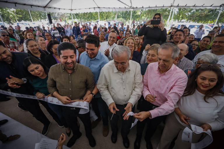 Inauguran nuevas obras viales en Ahome
