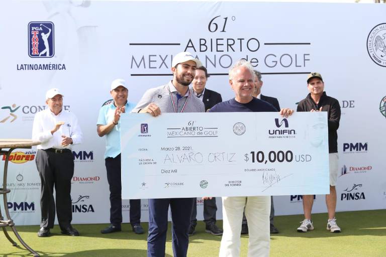 El título del Abierto Mexicano de golf es para Álvaro Ortiz