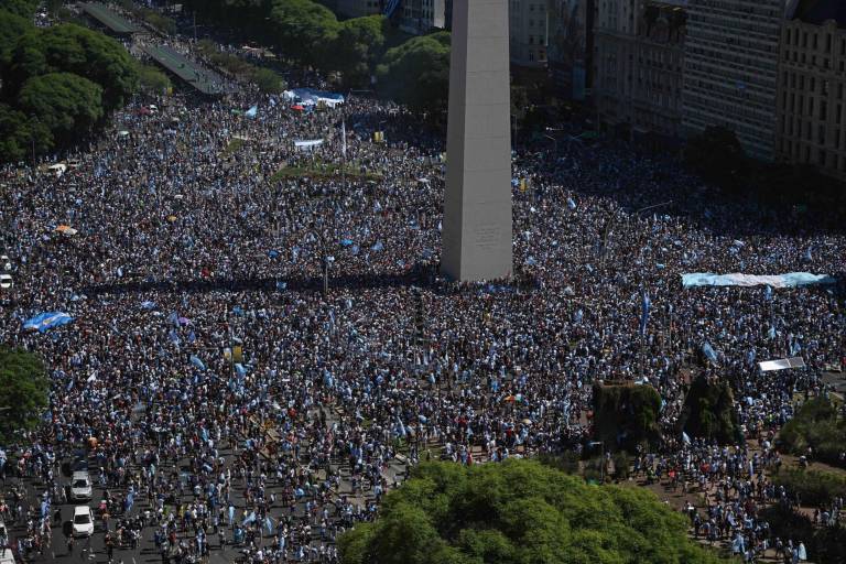 Millones de argentinos lloran, gritan y desbordan alegría por triunfo en el Mundial