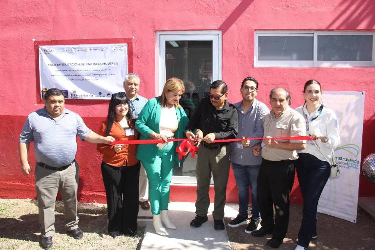 Inauguran ‘Sala de Paz’ en módulo femenil del Centro Penitenciario de Aguaruto