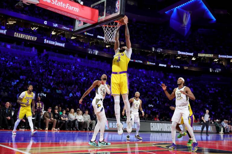 Un Anthony Davis imparable lidera a Lakers al título con LeBron MVP