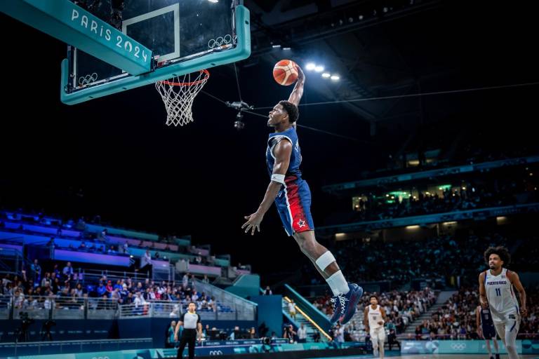 Victoria del Dream Team para avanzar invicto a cuartos de los Juegos Olímpicos 2024