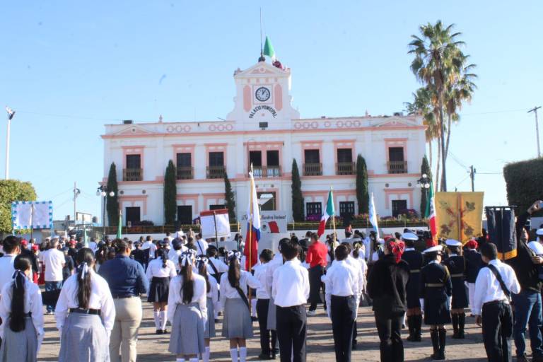 Conmemoran en Rosario el Día de la Bandera